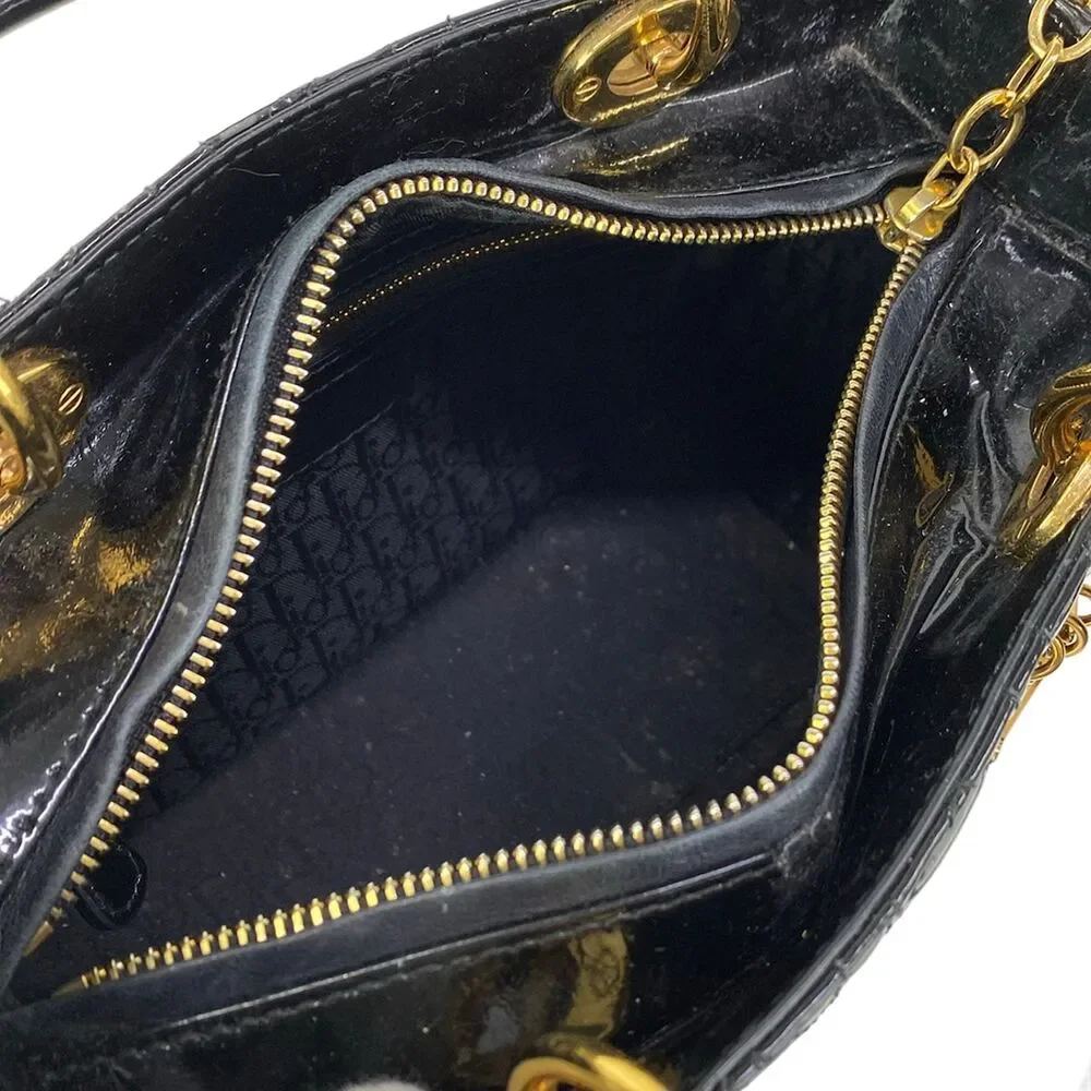 Christian Dior Lady Dior Medium Bag Handbag VRB44550
